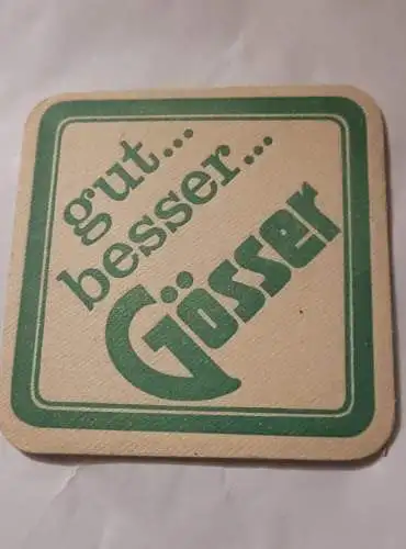 Bierdeckel - Gösser Pils