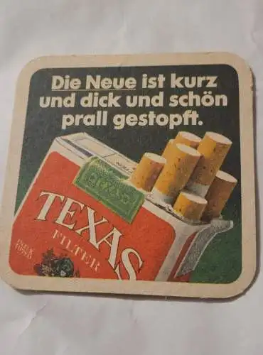 Bierdeckel - Texas Zigaretten
