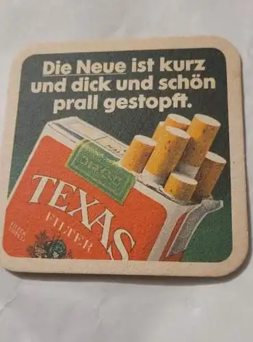 Bierdeckel - Texas Zigaretten