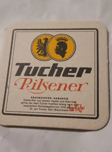 Bierdeckel - Tucher Pilsener - Peter Stuyvesant