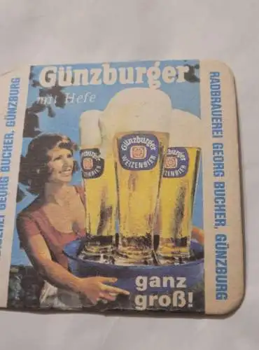 Bierdeckel - Günzburger mit Hefe