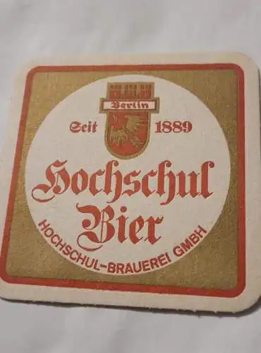 Bierdeckel - Hochschul Bier