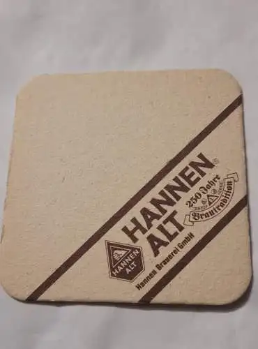 Bierdeckel - Hannen Alt