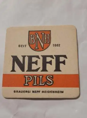 Bierdeckel - Neff Pils Heidenheim