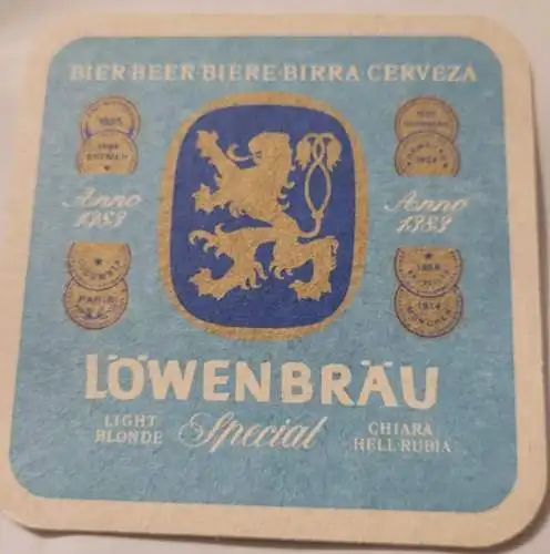 Bierdeckel - Löwenbräu Special