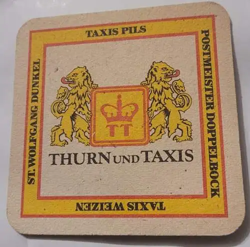 Bierdeckel - Thurn und Taxis - Alte Postschilder No.1