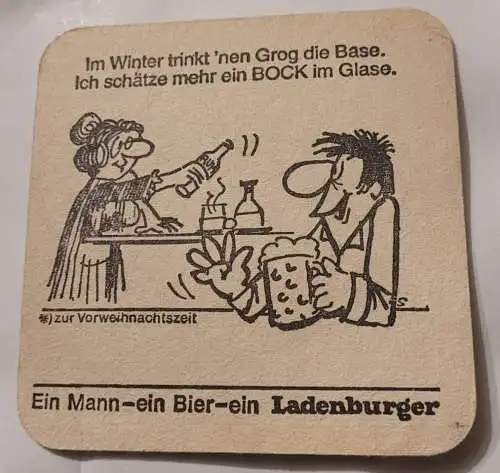 Bierdeckel - Ladenburger