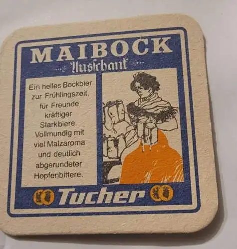 Bierdeckel - Tucher - Maibock Ausschank