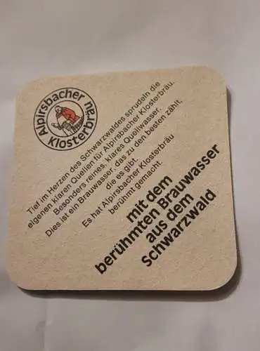 Bierdeckel - Alpirsbacher Klosterbräu