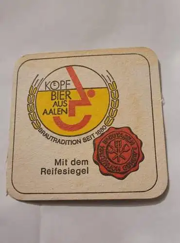 Bierdeckel Koepf Pils aus Aalen