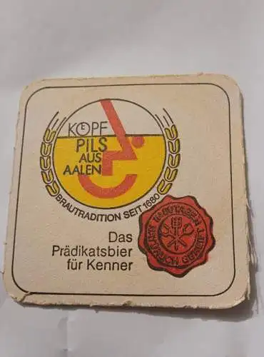 Bierdeckel Koepf Pils aus Aalen