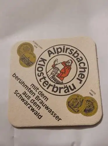 Bierdeckel Alpirsbacher Klosterbräu