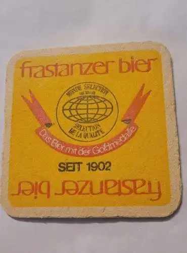 Bierdeckel - Frastanzer Bier