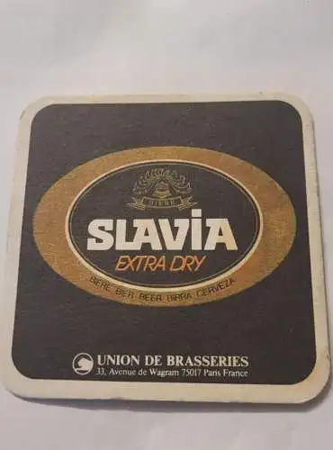 Bierdeckel - Slavia - Extra Dry