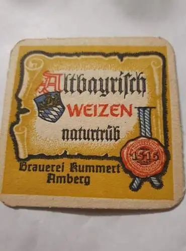 Bierdeckel - Brauerei Kummert Amberg