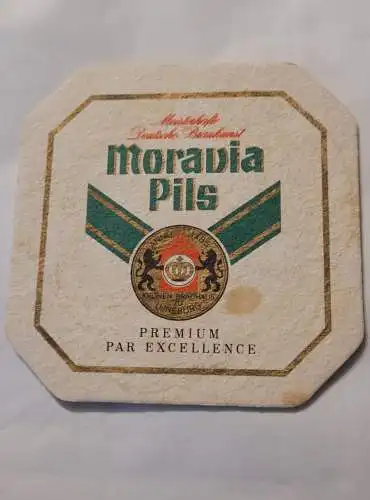 Bierdeckel - Moravia Pils