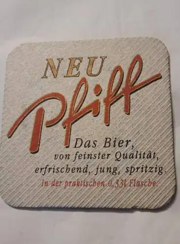 Bierdeckel - Mohren Bräu - Neu Pfiff