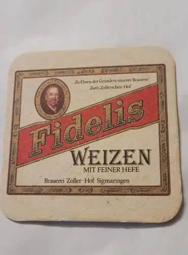 Bierdeckel - Fidelis Weizen