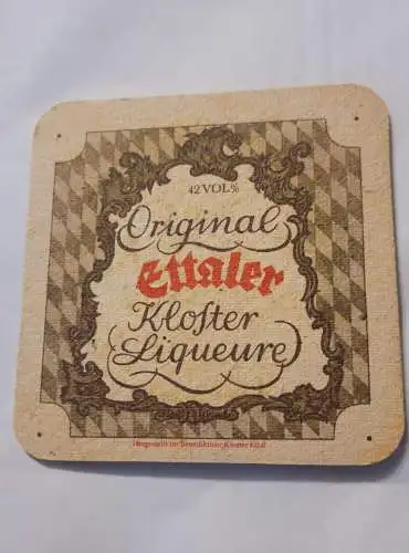 Bierdeckel - Original Ettaler Kloster Liqueure