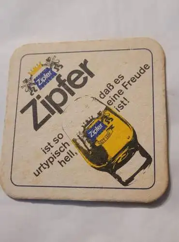 Bierdeckel - Zipfer Bräu