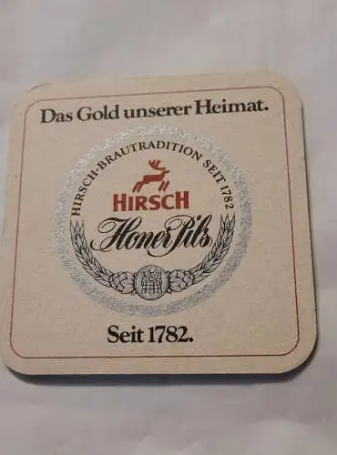 Bierdeckel - Hirsch Honer Pils