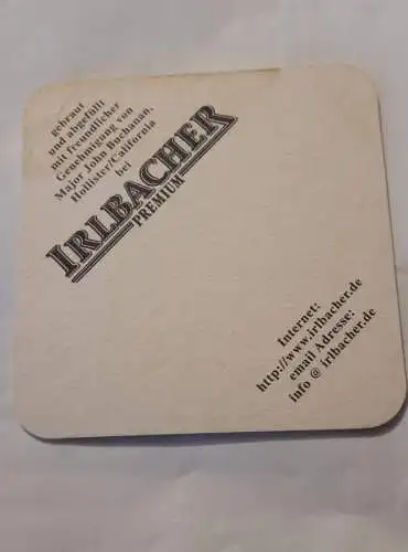 Bierdeckel - Irlbacher Premium