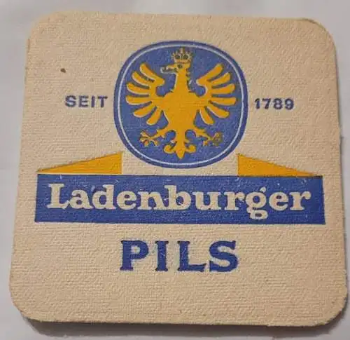 Bierdeckel - Ladenburger Pils