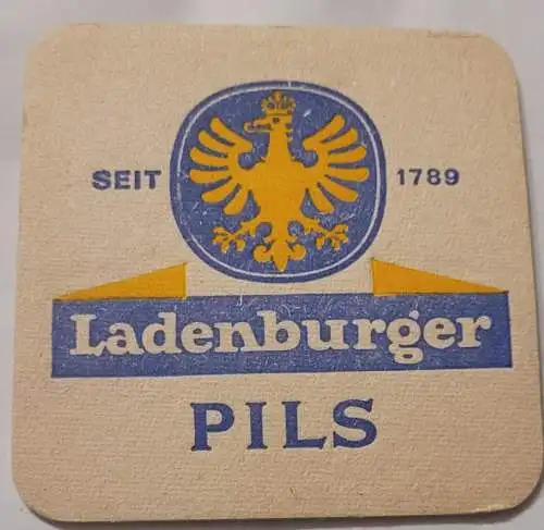 Bierdeckel - Ladenburger Pils