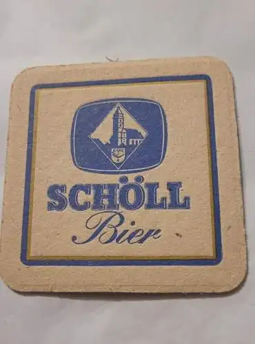 Bierdeckel - Schöll Bier