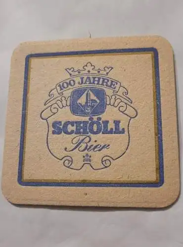 Bierdeckel - Schöll Bier