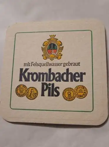 Bierdeckel - Krombacher Pils