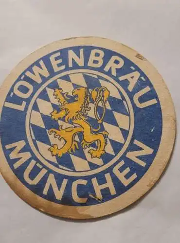 Bierdeckel - Löwenbrauerei München