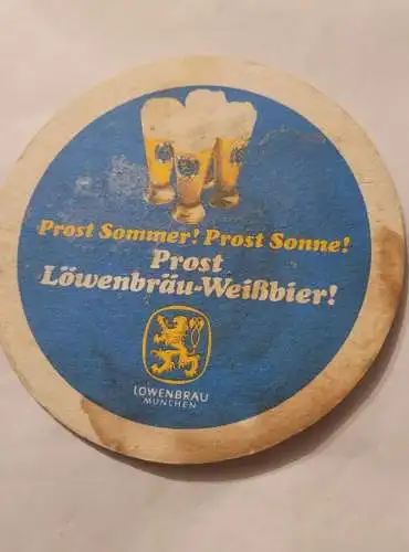 Bierdeckel - Löwenbrauerei München