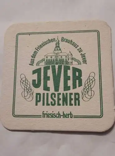 Bierdeckel - Jever Pilsener - Deutschland Fregatte