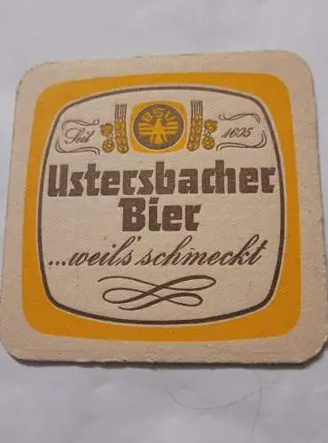 Bierdeckel - Ustersbacher Bier