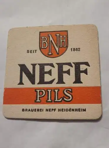 Bierdeckel - Neff Pils Heidenheim