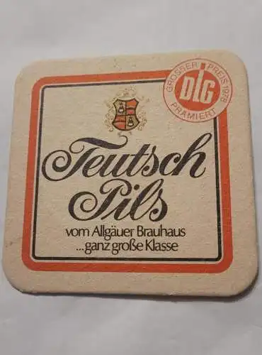 Bierdeckel - Teutsch Pils