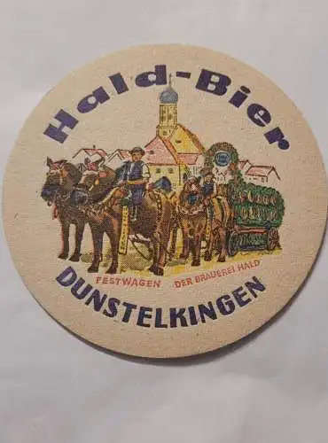 Bierdeckel - Hald Bier Dunstelkingen