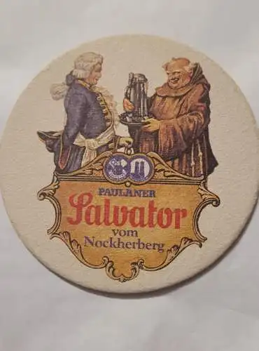 Bierdeckel - Paulaner Salvator
