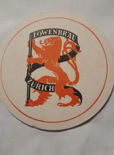 Bierdeckel -  Löwenbräu - Zürich