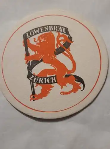 Bierdeckel -  Löwenbräu - Zürich