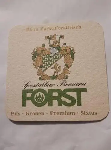 Bierdeckel -  Spezialbier Brauerei Forst