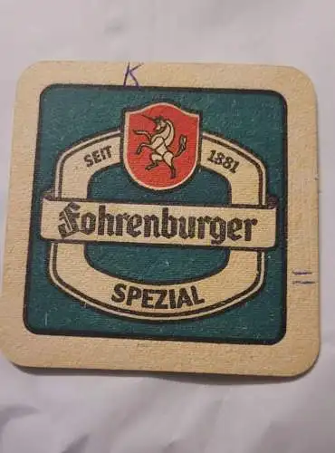 Bierdeckel - Fohrenburger Spezial