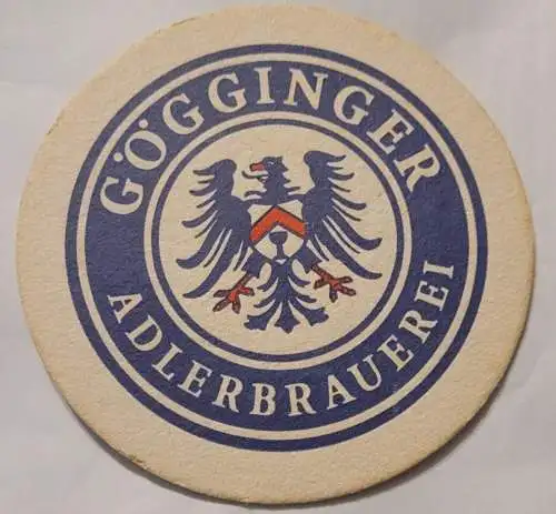 Bierdeckel - Gögginger Adlerbrauerei