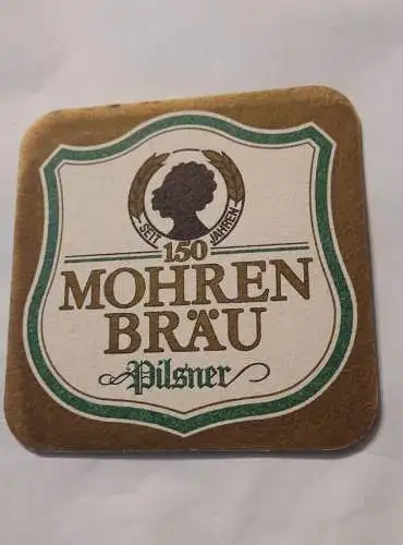 Bierdeckel - Mohren Bräu - Doppelmalz/Pilsner