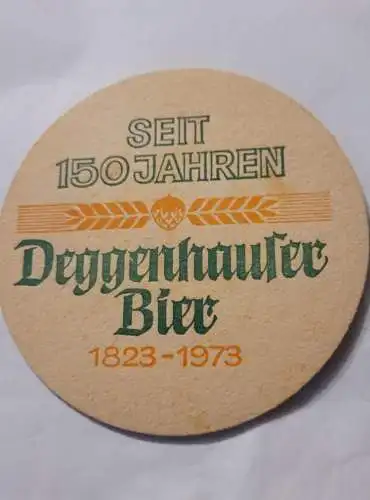 Bierdeckel - Seit 150 Jahren Deggenhauser Bier
