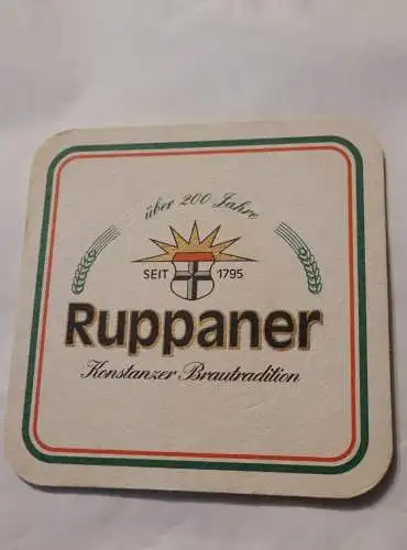 Bierdeckel - Ruppaner - Konstanz