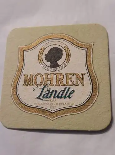 Bierdeckel - Mohren Ländle - Schattenburg Feldkirch