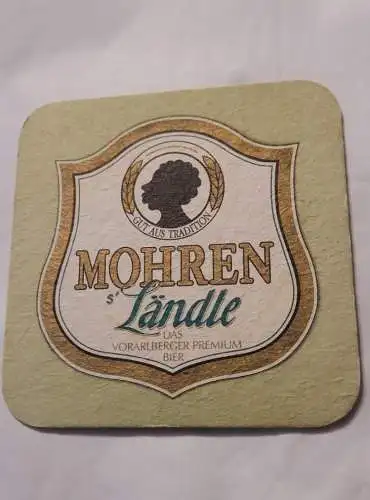 Bierdeckel - Mohren Ländle - Altes Montafoner Haus Gaschurn