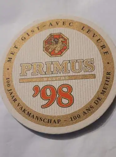 Bierdeckel - Primus Haacht 98